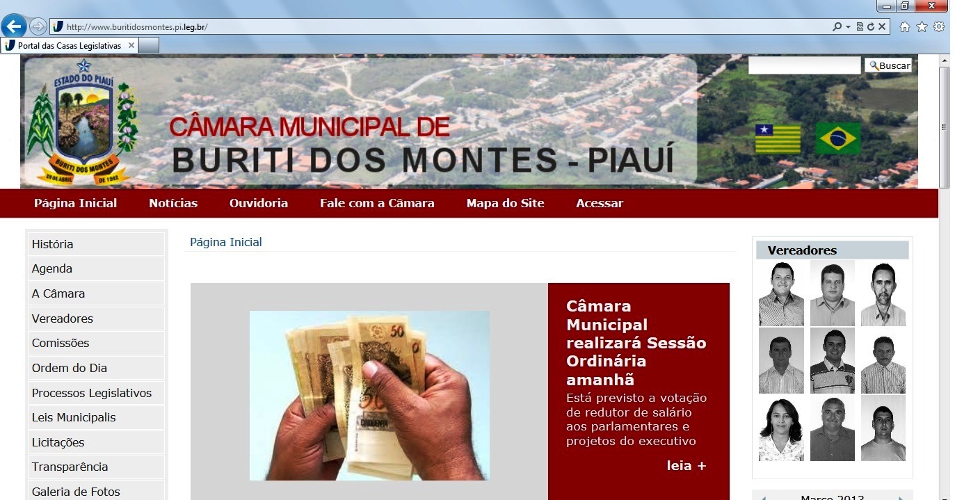 Portal da Câmara entra em fase de testes